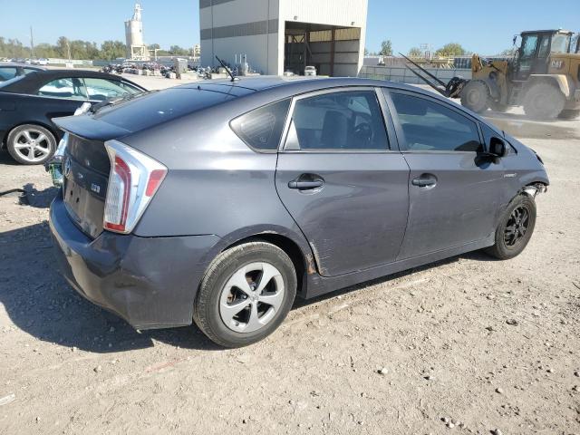 JTDKN3DUXC1486419 - 2012 TOYOTA PRIUS CHARCOAL photo 3
