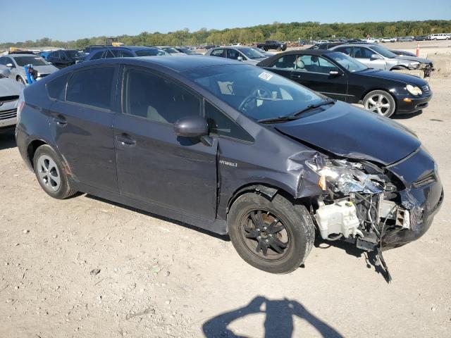 JTDKN3DUXC1486419 - 2012 TOYOTA PRIUS CHARCOAL photo 4