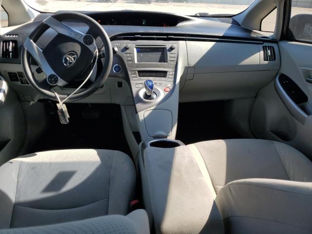 JTDKN3DUXC1486419 - 2012 TOYOTA PRIUS CHARCOAL photo 8