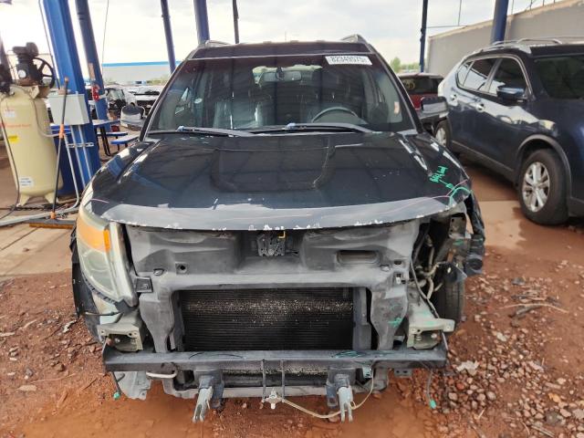 1FM5K8F85DGC15040 - 2013 FORD EXPLORER LIMITED შავი ფოტო 5