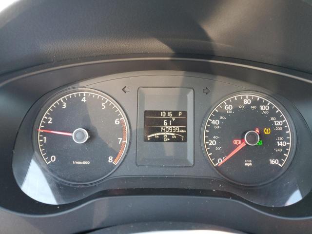 3VWDZ7AJ9BM378032 - 2011 VOLKSWAGEN JETTA SE GRAY photo 9