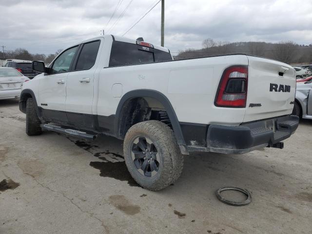 1C6RRFEG6KN841985 - 2019 RAM 1500 REBEL WHITE photo 2