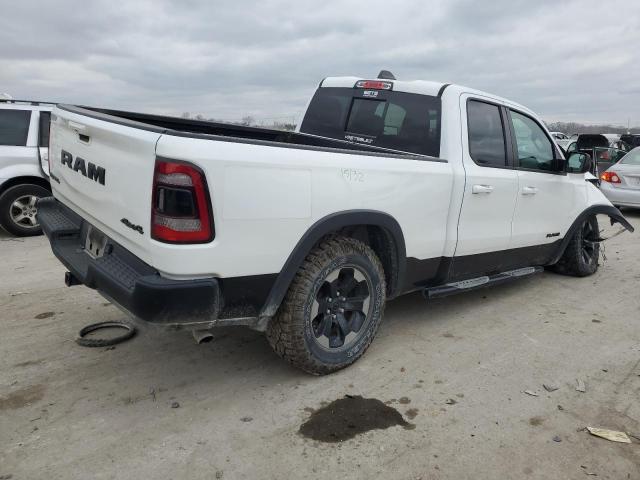 1C6RRFEG6KN841985 - 2019 RAM 1500 REBEL WHITE photo 3