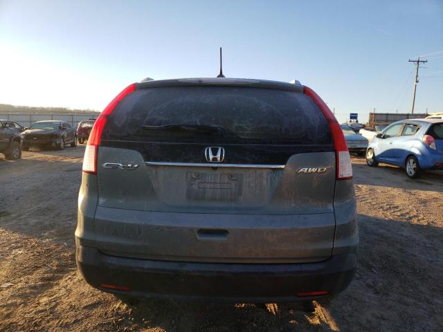 5J6RM4H76CL061872 - 2012 HONDA CR-V EXL BLUE photo 6