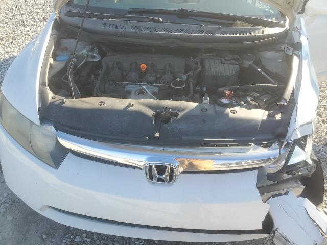 1HGFA16828L114314 - 2008 HONDA CIVIC EX WHITE photo 11