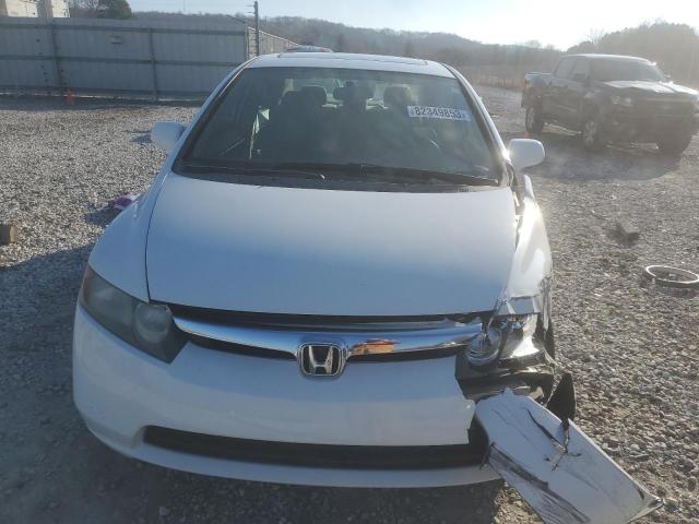 1HGFA16828L114314 - 2008 HONDA CIVIC EX WHITE photo 5