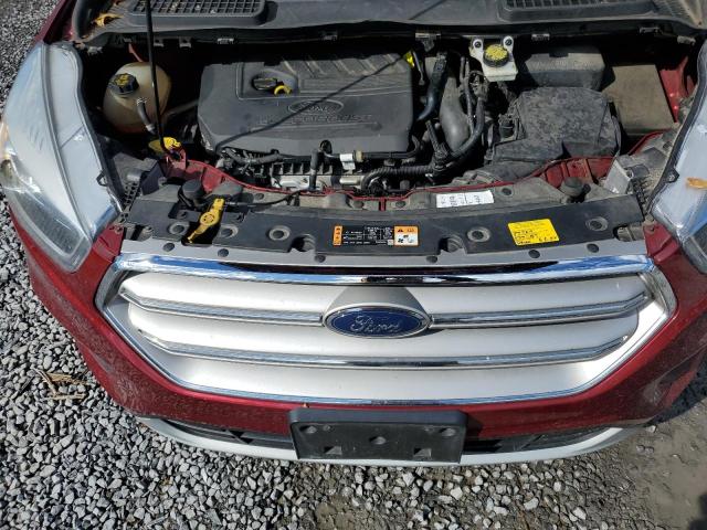1FMCU9JD5HUC58425 - 2017 FORD ESCAPE TITANIUM RED photo 12