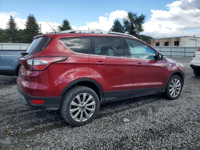 1FMCU9JD5HUC58425 - 2017 FORD ESCAPE TITANIUM RED photo 3