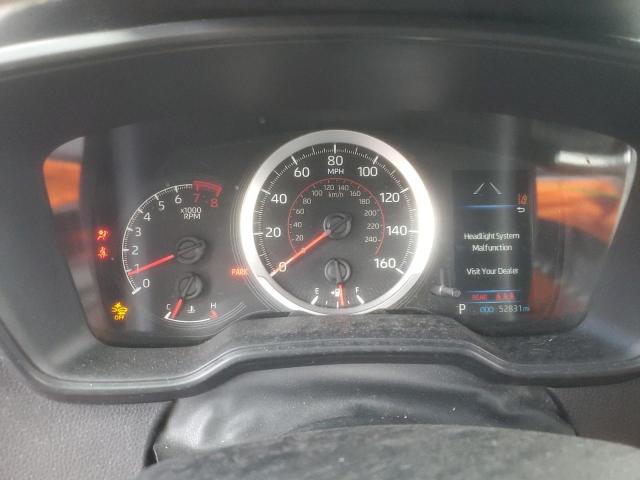 JTDS4MCE9NJ085790 - 2022 TOYOTA COROLLA SE BLACK photo 9