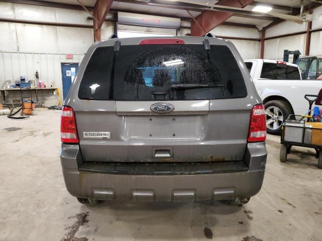 1FMCU0D72CKB02655 - 2012 FORD ESCAPE XLT GRAY photo 6