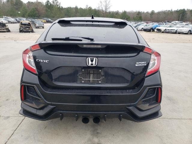 SHHFK7H92MU210489 - 2021 HONDA CIVIC SPORT TOURING BLACK photo 6