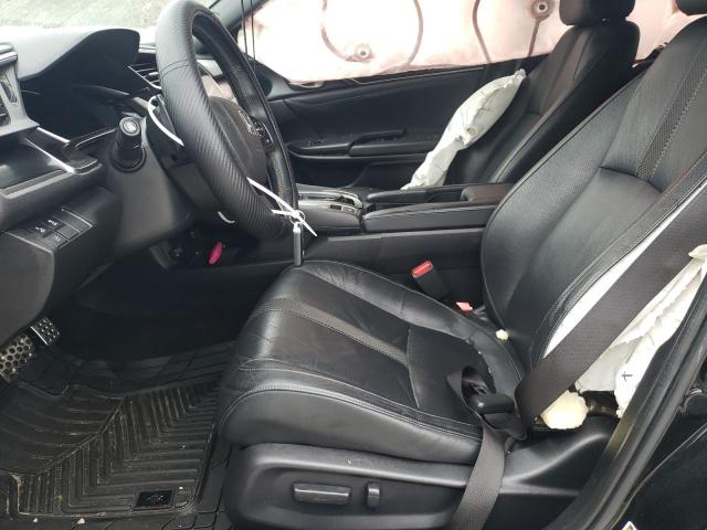 SHHFK7H92MU210489 - 2021 HONDA CIVIC SPORT TOURING BLACK photo 7