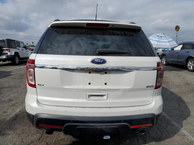 1FMHK8D80CGA84338 - 2012 FORD EXPLORER XLT Blanc photo 6