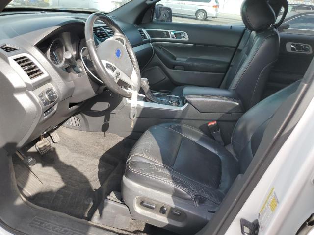 1FMHK8D80CGA84338 - 2012 FORD EXPLORER XLT Blanc photo 7