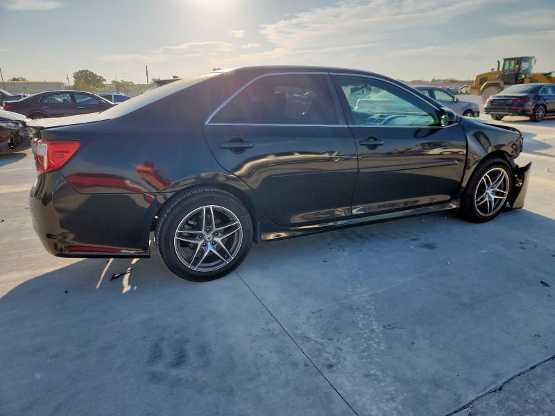 4T1BF1FK7CU202820 - 2012 TOYOTA CAMRY BASE Negro foto 3