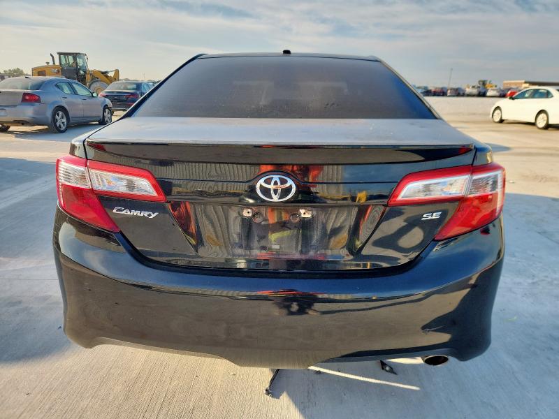 4T1BF1FK7CU202820 - 2012 TOYOTA CAMRY BASE Negro foto 6
