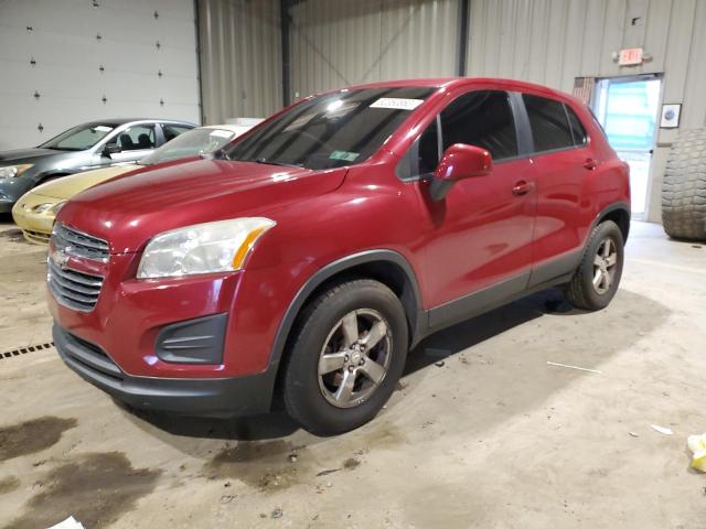 KL7CJPSB9FB070415 - 2015 CHEVROLET TRAX 1LS RED photo 1