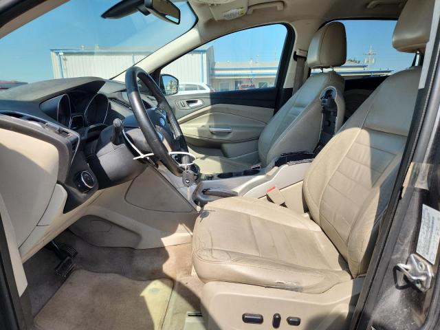 1FMCU0HX0DUA48451 - 2013 FORD ESCAPE SEL SILVER photo 7