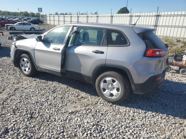 1C4PJMAB0HW619001 - 2017 JEEP CHEROKEE SPORT GRAY photo 2