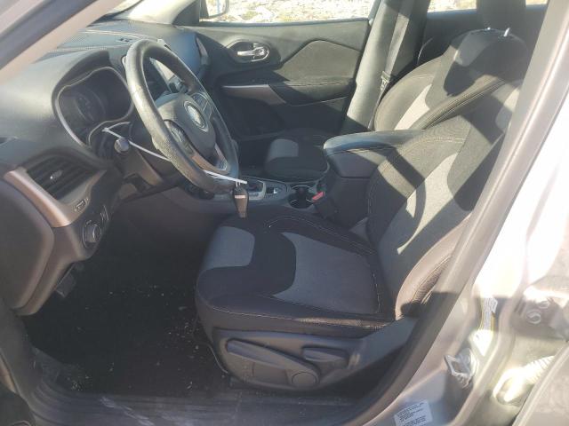 1C4PJMAB0HW619001 - 2017 JEEP CHEROKEE SPORT GRAY photo 7