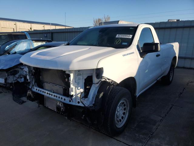 3GCNAAEK1PG292511 - 2023 CHEVROLET SILVERADO C1500 WHITE photo 1