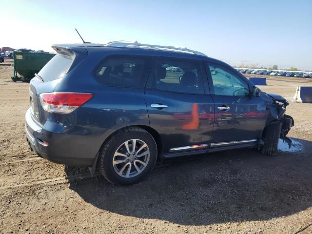 5N1AR2MM4EC607183 - 2014 NISSAN PATHFINDER S Blau Foto 3