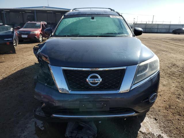 5N1AR2MM4EC607183 - 2014 NISSAN PATHFINDER S Blau Foto 5