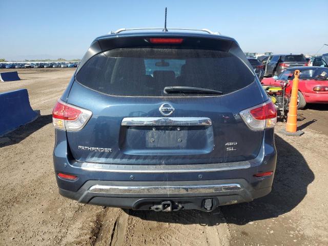 5N1AR2MM4EC607183 - 2014 NISSAN PATHFINDER S Blau Foto 6