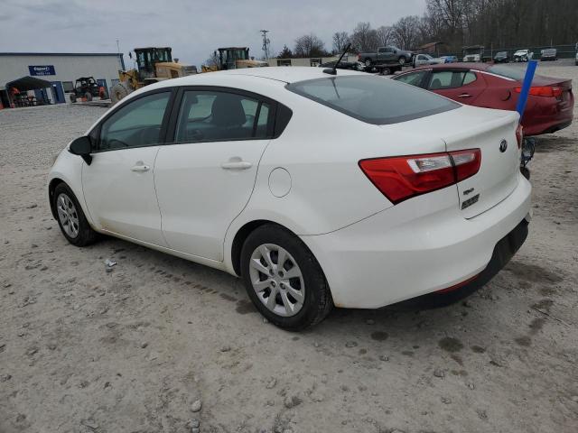 KNADM4A33H6016074 - 2017 KIA RIO LX WHITE photo 2