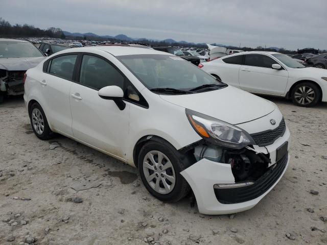 KNADM4A33H6016074 - 2017 KIA RIO LX WHITE photo 4