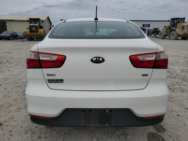 KNADM4A33H6016074 - 2017 KIA RIO LX WHITE photo 6