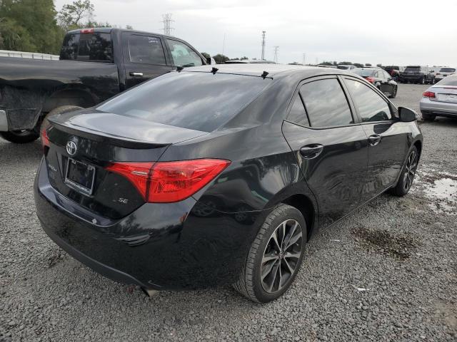 5YFBURHE3KP888186 - 2019 TOYOTA COROLLA L BLACK photo 3