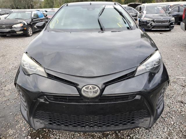 5YFBURHE3KP888186 - 2019 TOYOTA COROLLA L BLACK photo 5