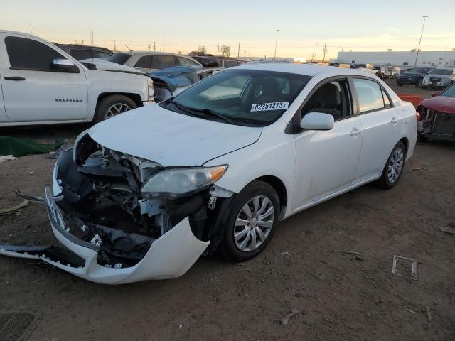 2T1BU4EEXCC844453 - 2012 TOYOTA CARROLLA BASE WHITE photo 1