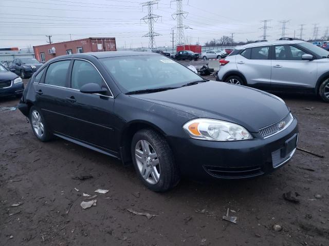 2G1WB5E37C1121128 - 2012 CHEVROLET IMPALA LT BLACK photo 4