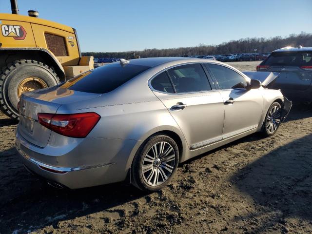 KNALN4D75E5148746 - 2014 KIA CADENZA PREMIUM SILVER photo 3