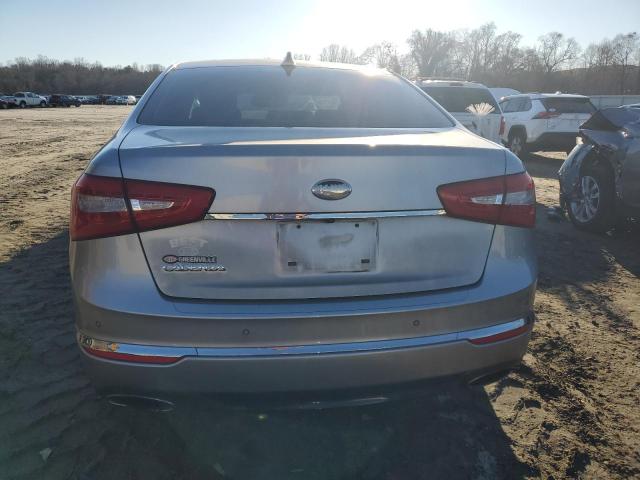 KNALN4D75E5148746 - 2014 KIA CADENZA PREMIUM SILVER photo 6