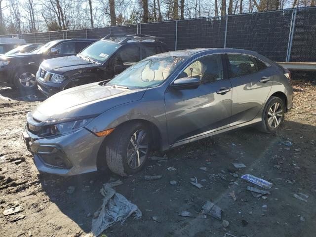 SHHFK7H36MU405247 - 2021 HONDA CIVIC LX GRAY photo 1