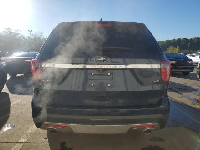 1FM5K8D83HGD97247 - 2017 FORD EXPLORER XLT Blau Foto 6