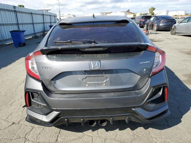 SHHFK7H45MU426826 - 2021 HONDA CIVIC SPORT Grau Foto 6