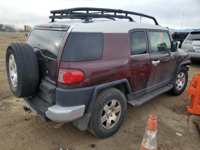 JTEBU11FX70016086 - 2007 TOYOTA FJ CRUISER BURGUNDY photo 3