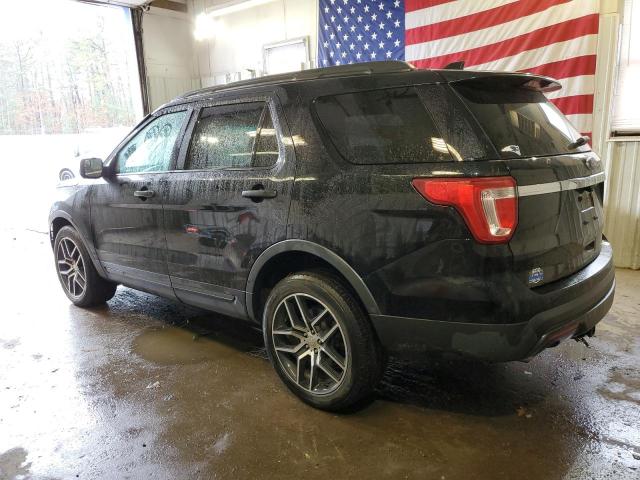 1FM5K8B89GGB14660 - 2016 FORD EXPLORER BLACK photo 2