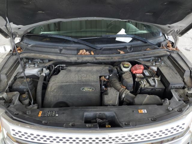 1FM5K7D80DGB67962 - 2013 FORD EXPLORER XLT فضي صورة 12