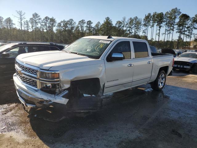 3GCPCSEC2FG148529 - 2015 CHEVROLET SILVERADO C1500 LTZ WHITE photo 1