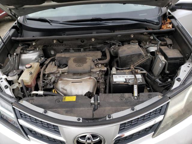 JTMRFREV8EJ010131 - 2014 TOYOTA RAV4 XLE SILVER photo 11