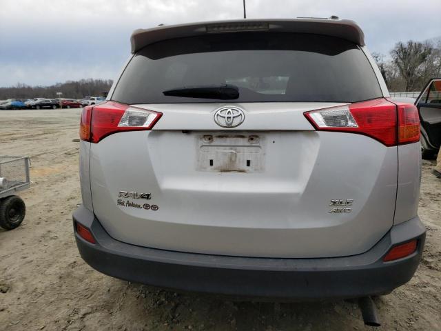 JTMRFREV8EJ010131 - 2014 TOYOTA RAV4 XLE SILVER photo 6