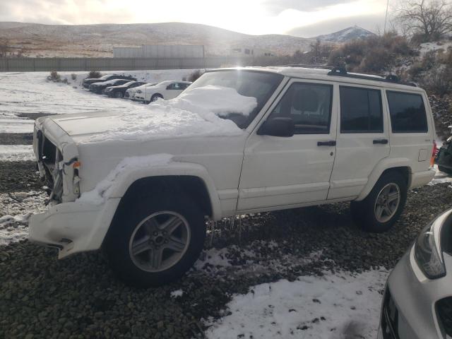 1J4FF58S8YL110245 - 2000 JEEP CHEROKEE CLASSIC WHITE photo 1