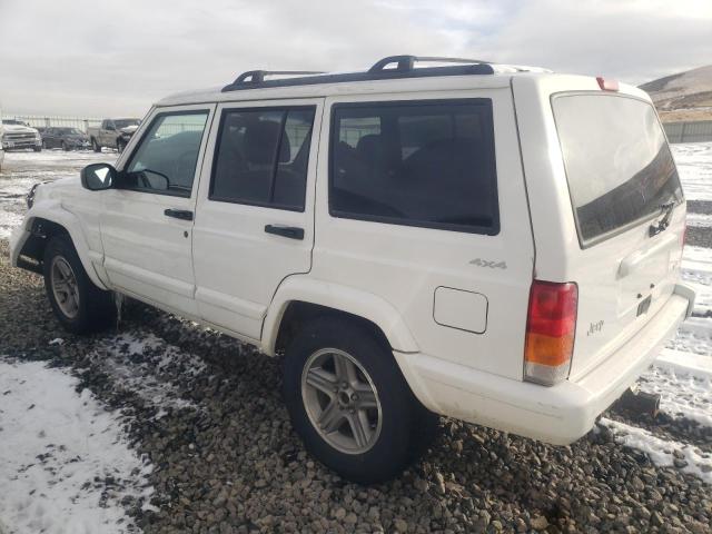 1J4FF58S8YL110245 - 2000 JEEP CHEROKEE CLASSIC WHITE photo 2