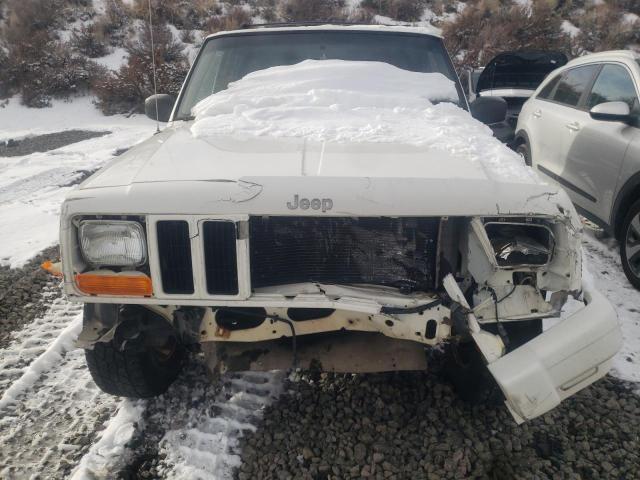 1J4FF58S8YL110245 - 2000 JEEP CHEROKEE CLASSIC WHITE photo 5