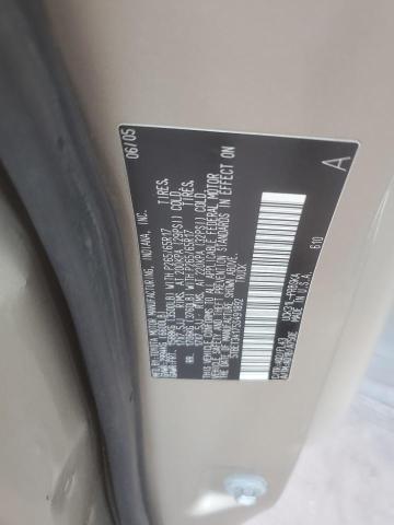 5TBET34175S491892 - 2005 TOYOTA TUNDRA DOUBLE CAB SR5 TAN photo 12